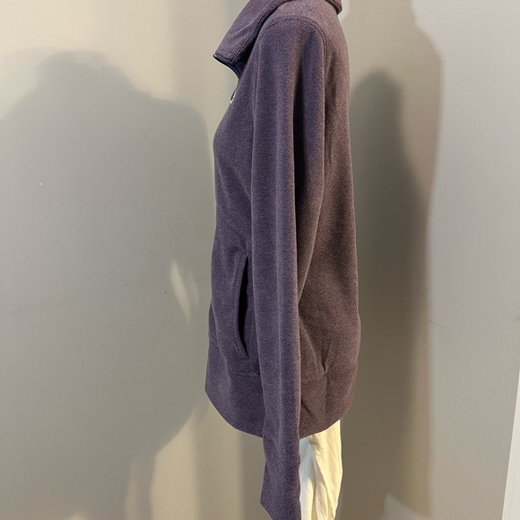 Adidas Purple Sweatshirt with High Collar and Full Zip - Picture 5 of 16